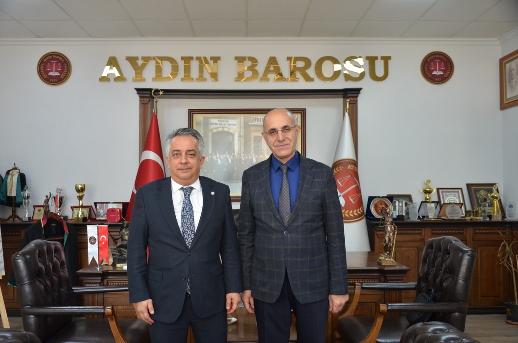 AYDIN 2. SULH CEZA HAKİMİ ERKAN İLBAY, BARO BAŞKANIMIZ AV. UTKU DEVRİM BARIŞ