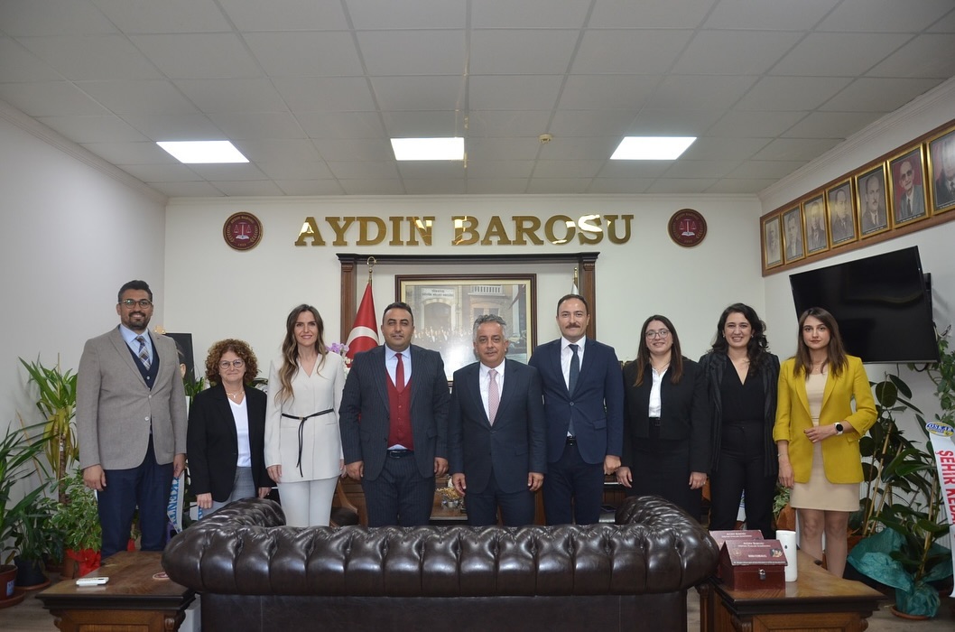 AYDIN İL GÖÇ İDARESİ MÜDÜRÜ ABDULLAH YILMAZ VE GERİ GÖNDERME MERKEZİ MÜDÜRÜ KAMİL