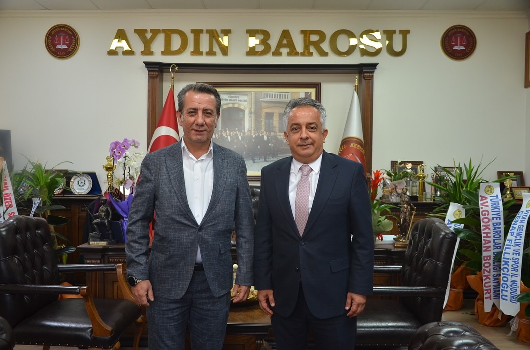 EFELER BELEDİYE BAŞKANI AV. ANIL YETİŞKİN, BARO BAŞKANIMIZ AV. UTKU DEVRİM BARIŞ