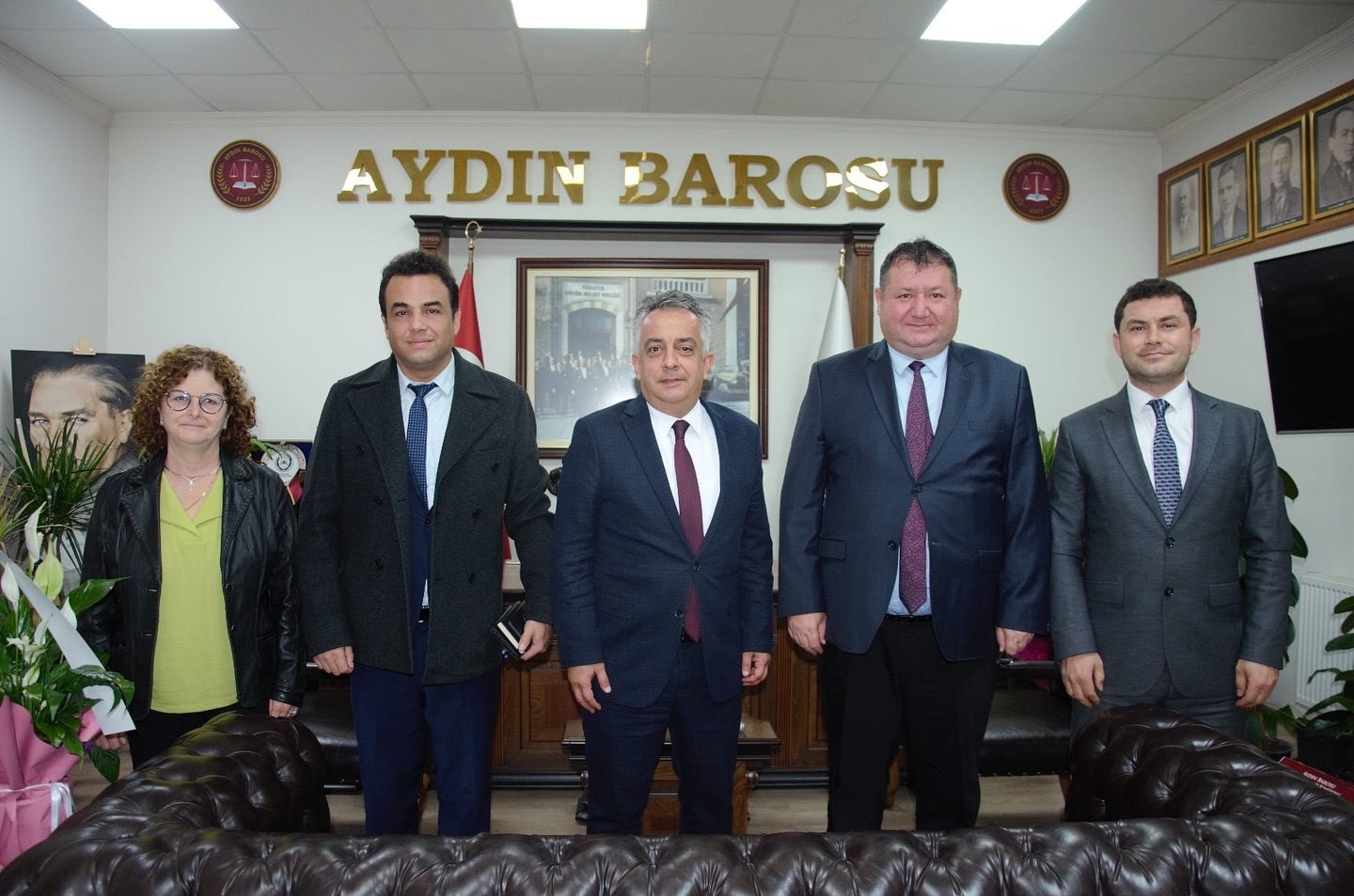 AYDIN İL EMNİYET MÜDÜR YARDIMCISI SATILMIŞ KARAKAYA VE GÜVENLİK ŞUBE MÜDÜRÜ MAHMUT