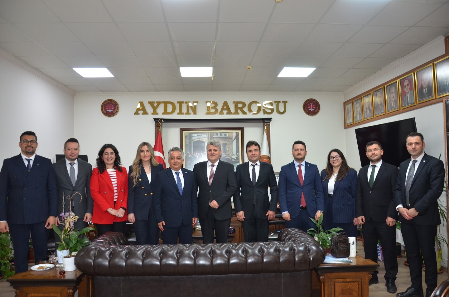 AYDIN CUMHURİYET BAŞSAVCISI ALİ ULVİ YILMAZ VE ADALET KOMİSYONU BAŞKANI ÖNDER KÜRŞAD