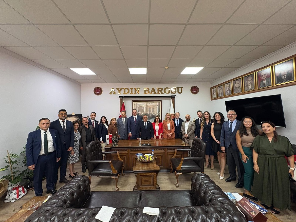 Türkiye Barolar Birliği Başkanımız Av. Erinç SAĞKAN ve Yönetim Kurulu üyeleri Aydın