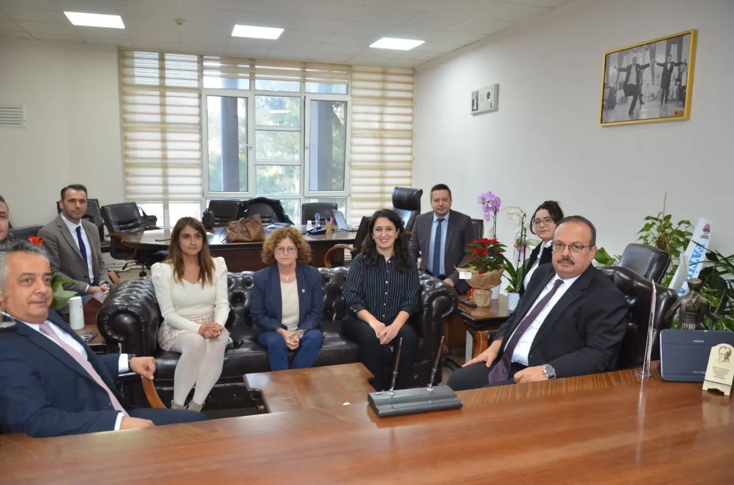 Aydın Valisi Sayın Yakup CANBOLAT Baro Başkanımız Av. Utku Devrim Barış ARSLAN’ı