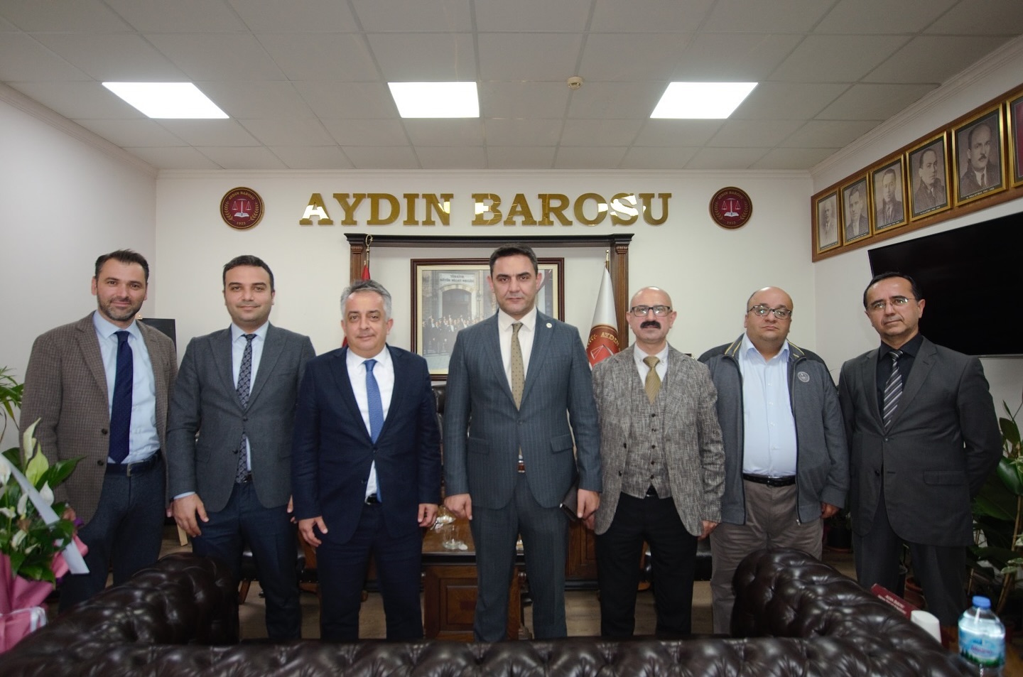 AYDIN İCRA MÜDÜRÜ SADULLAH TARIK KILIÇ, İCRA MÜDÜR YARDIMCILARI FATİH MEHMET GÖRÜR,