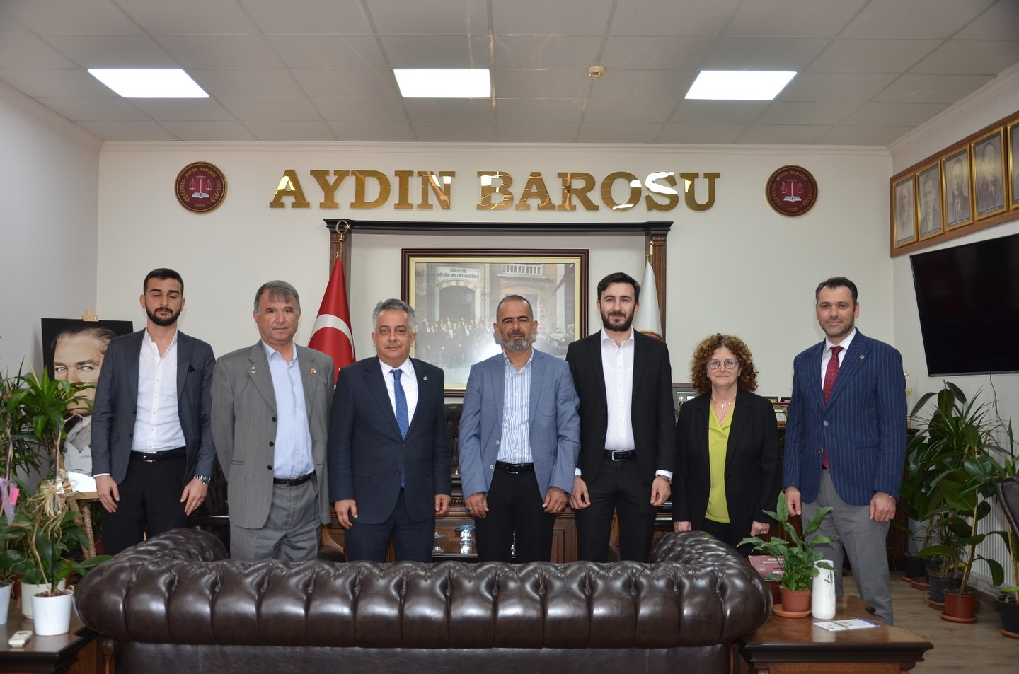 ZAFER PARTİSİ İL BAŞKANI TARIK AKIN, İL BAŞKAN YARDIMCISI AV. İSKENDER KALEM VE