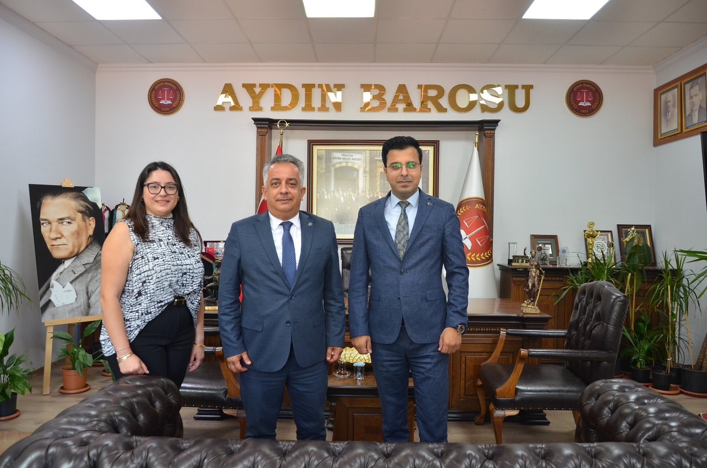 GERMENCİK CUMHURİYET BAŞSAVCISI ALPER ÖZDEMİR, BARO BAŞKANIMIZ AV. UTKU DEVRİM BARIŞ