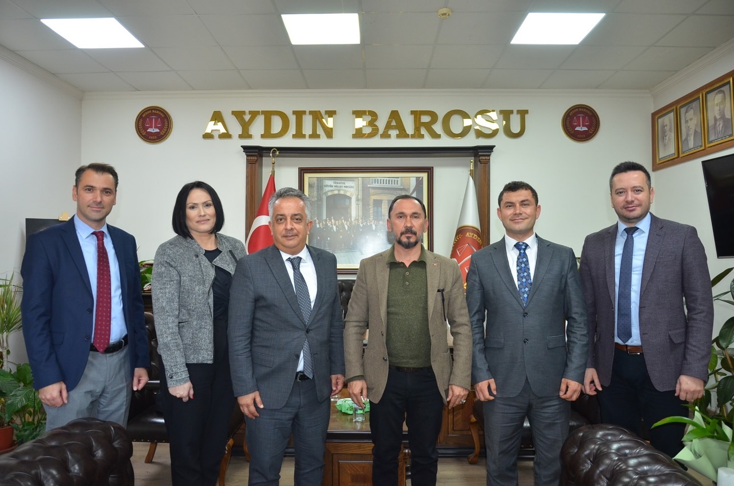 TÜRKİYE BAROLAR BİRLİĞİ DELEGELERİMİZ AV. RAMAZAN AKER VE AV. BERNA ÖZEN, BARO