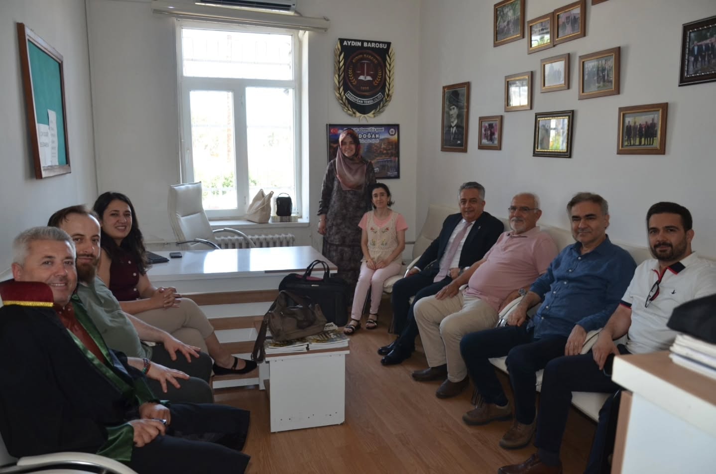 Baro Başkanımız Av. Utku Devrim Barış ARSLAN, Yönetim Kurulu Üyemiz Av. Ecem