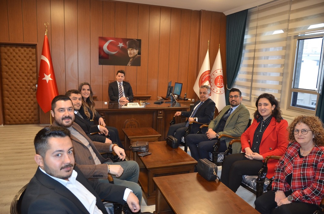 BARO BAŞKANIMIZ AV. UTKU DEVRİM BARIŞ ARSLAN, YÖNETİM KURULU ÜYELERİMİZ İLE BİRLİKTE
