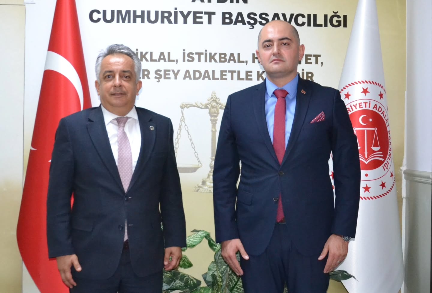 Baro Başkanımız Av. Utku Devrim Barış ARSLAN, Baro Başkan Yardımcımız Av. Ayşe