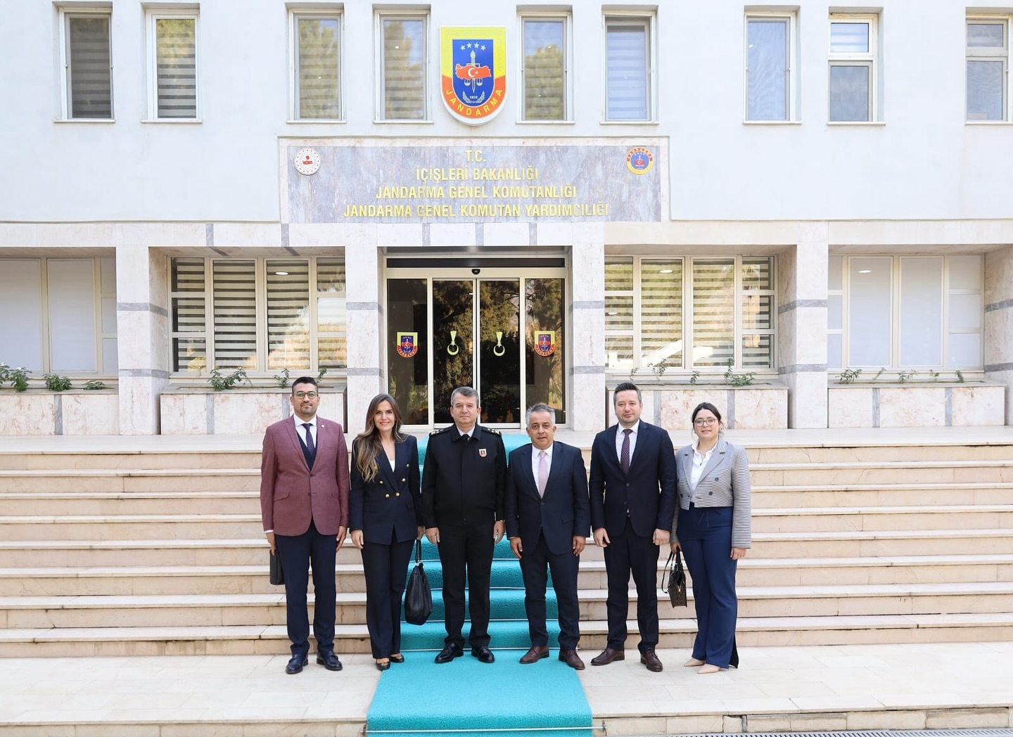 BARO BAŞKANIMIZ AV. UTKU DEVRİM BARIŞ ARSLAN VE YÖNETİM KURULUMUZ, JANDARMA GENEL