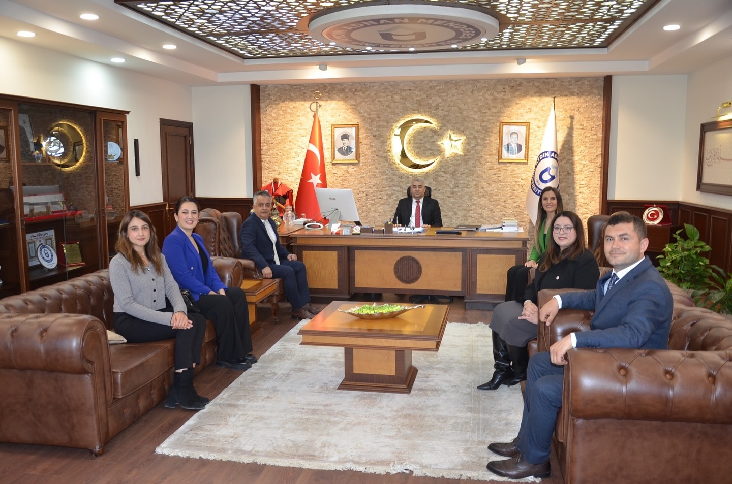 BARO BAŞKANIMIZ AV. UTKU DEVRİM BARIŞ ARSLAN VE YÖNETİM KURULUMUZ, ADNAN MENDERES