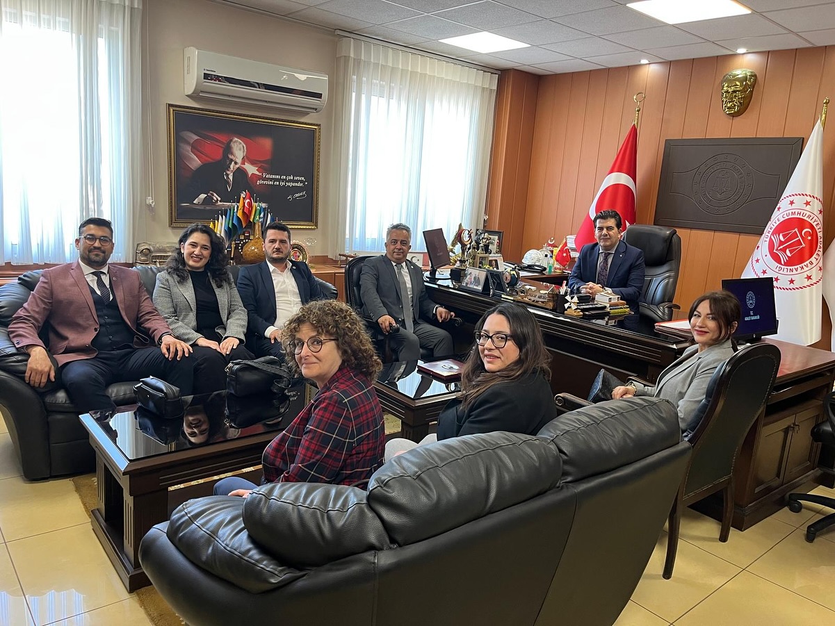 BARO BAŞKANIMIZ AV. UTKU DEVRİM BARIŞ ARSLAN VE YÖNETİM KURULU ÜYELERİMİZ, NAZİLLİ