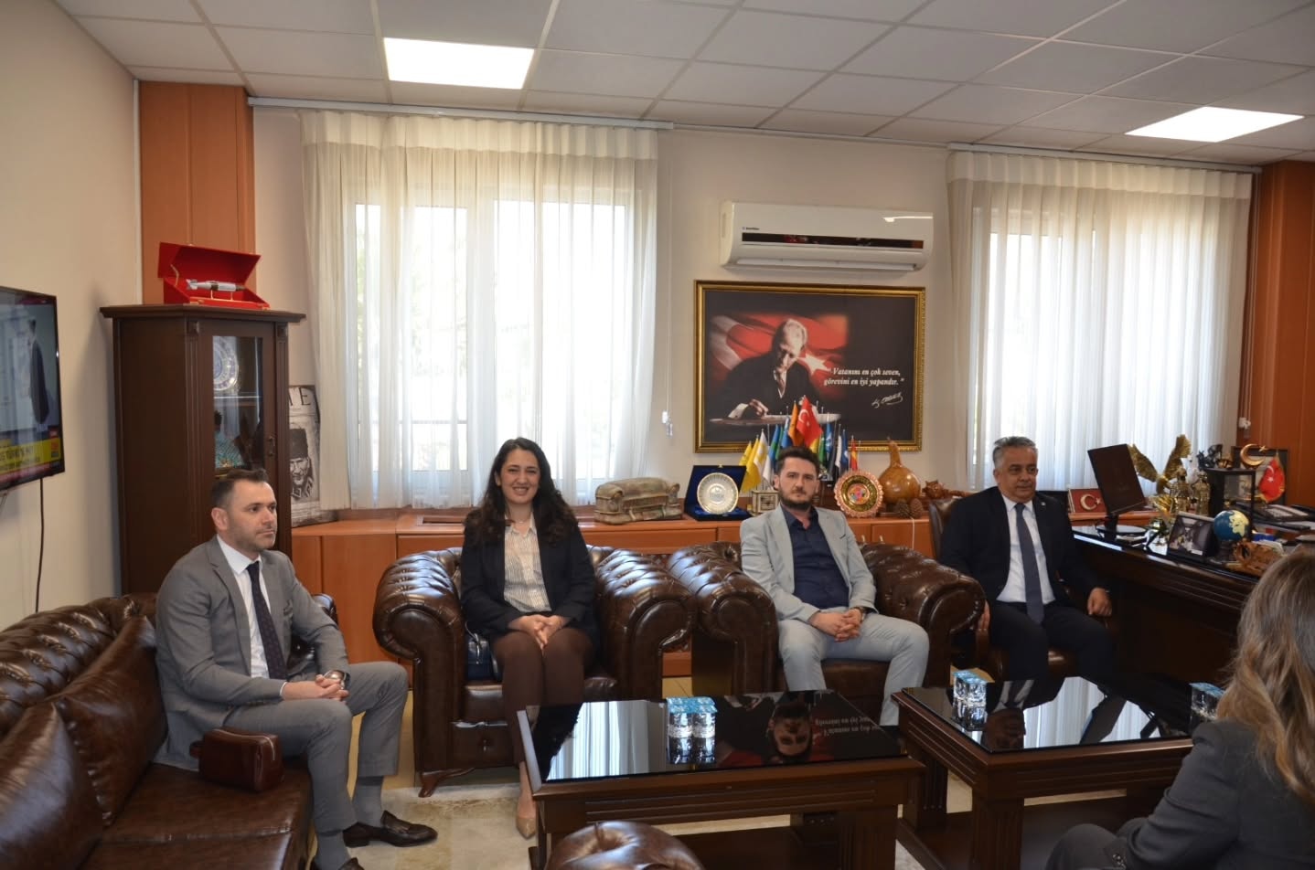 Baro Başkanımız Av. Utku Devrim Barış ARSLAN, Baro Başkan Yardımcımız Av. Ayşe