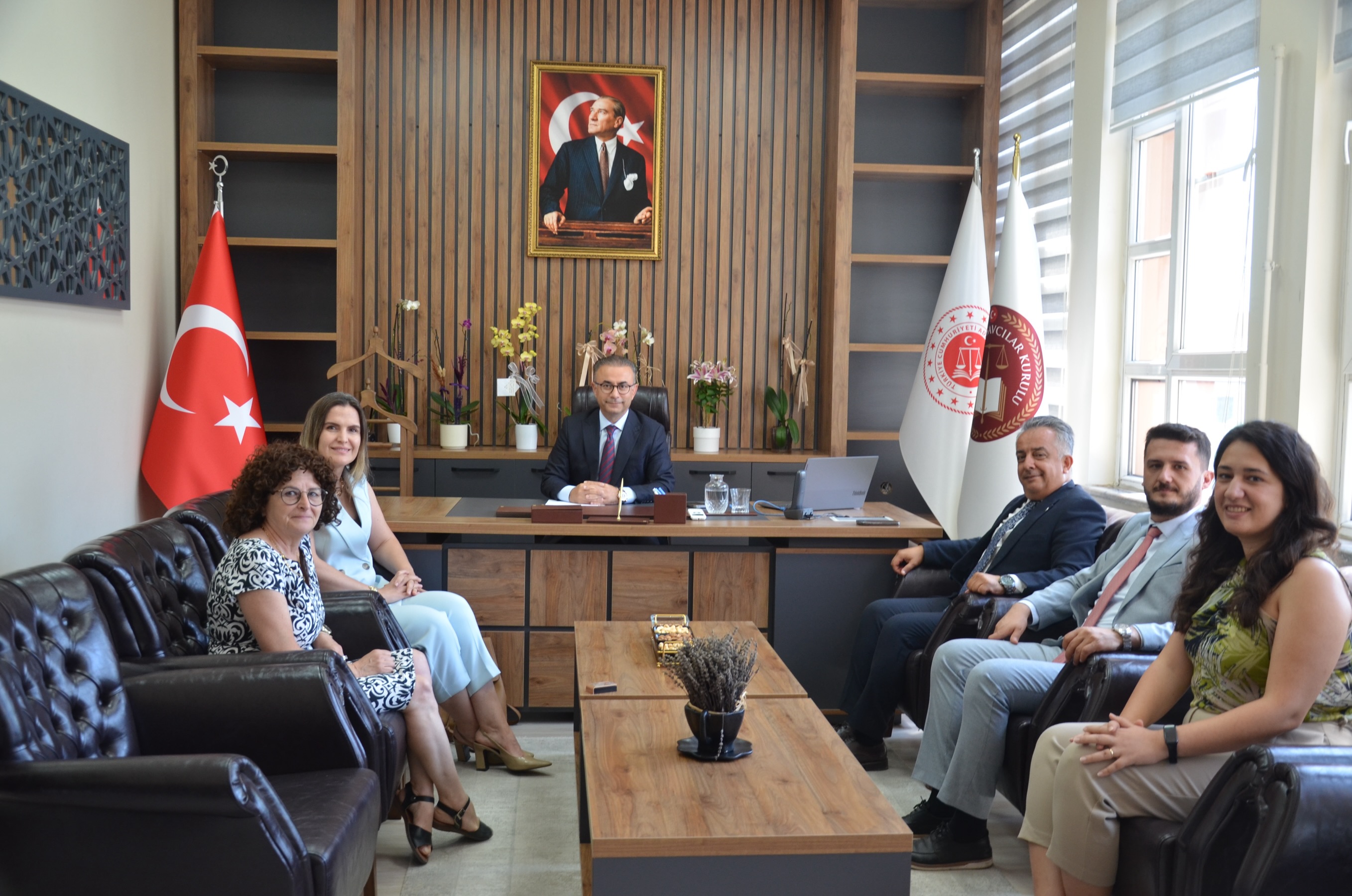 BARO BAŞKANIMIZ AV. UTKU DEVRİM BARIŞ ARSLAN VE YÖNETİM KURULUMUZ, AYDIN ADALET