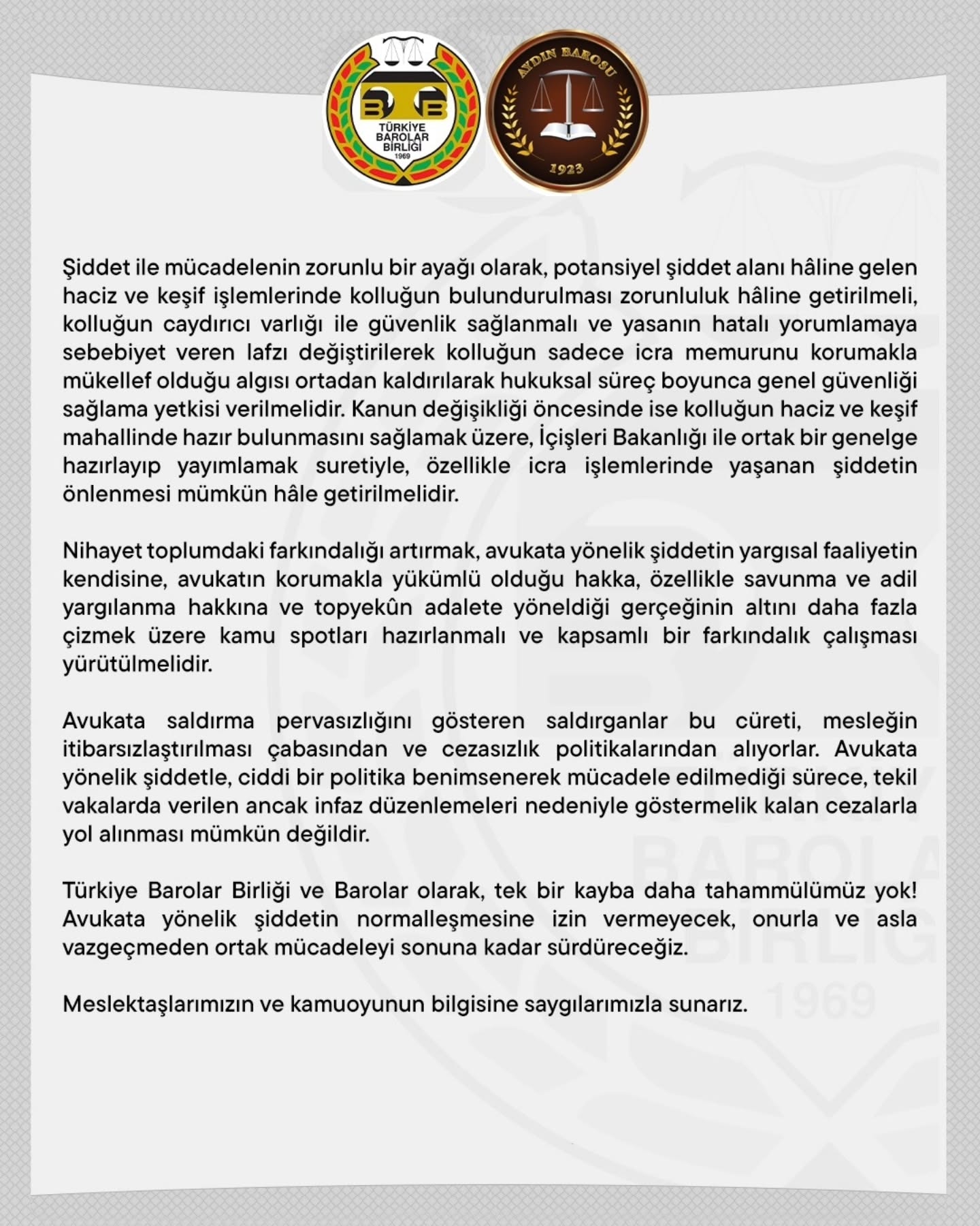 04.05.2026 Tarihli Basın AÇıklaması