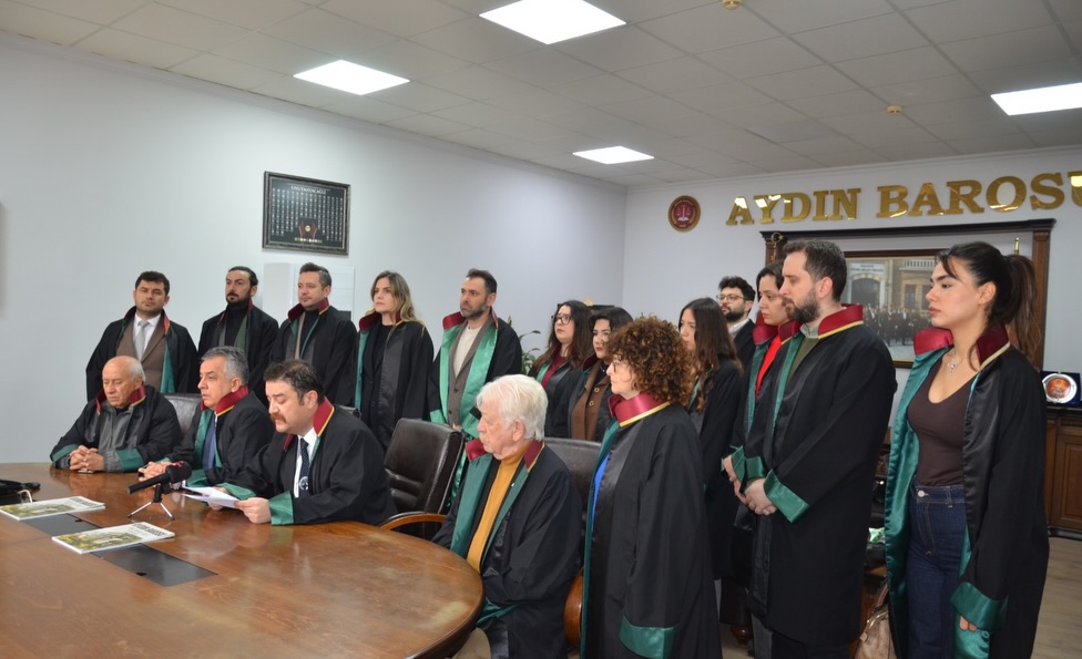 6 Şubat 2023 depremi nedeniyle bugün Aydın Barosu Afet Komisyonumuz tarafından basın