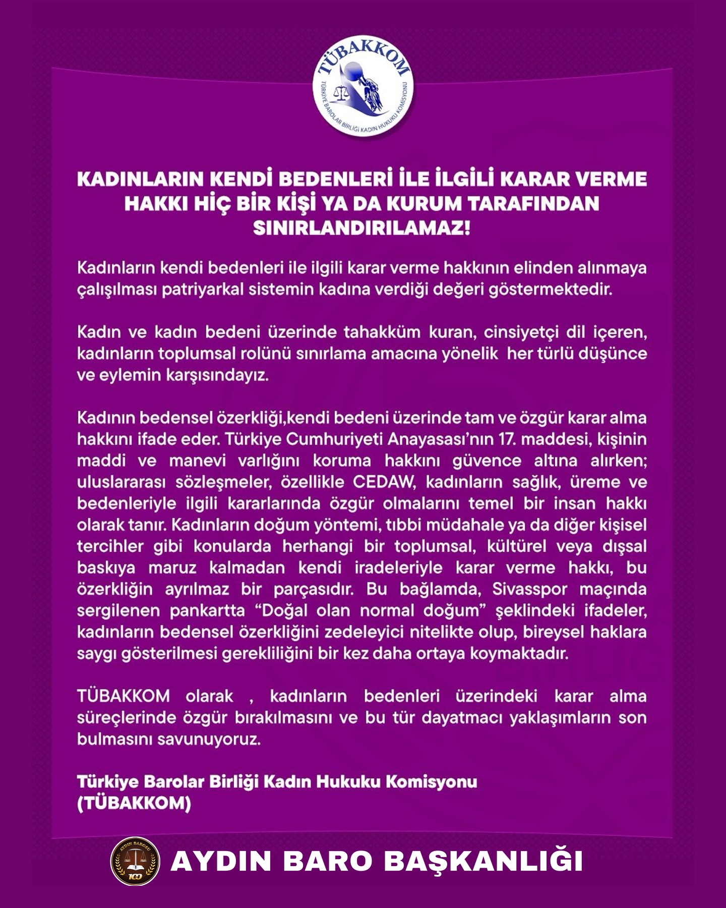 15.04.2025 Tarihli Basın AÇıklaması
