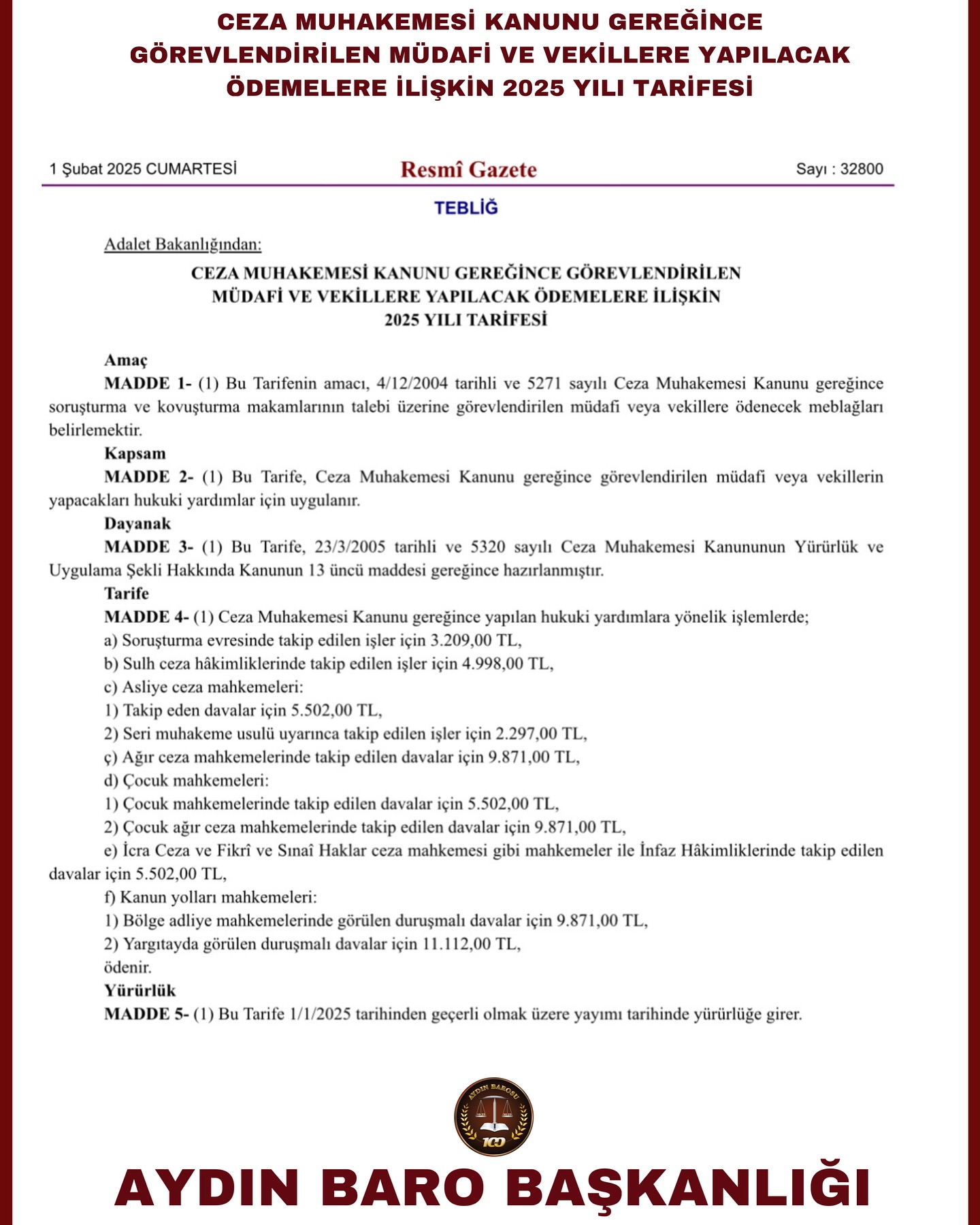 01.02.2025 Tarihli PaylaŞım