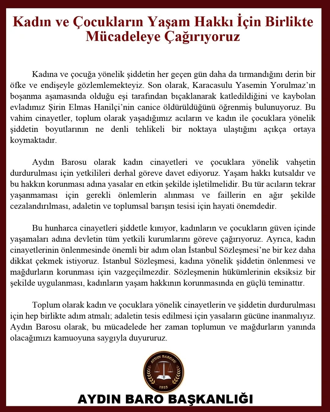 02.11.2024 Tarihli PaylaŞım