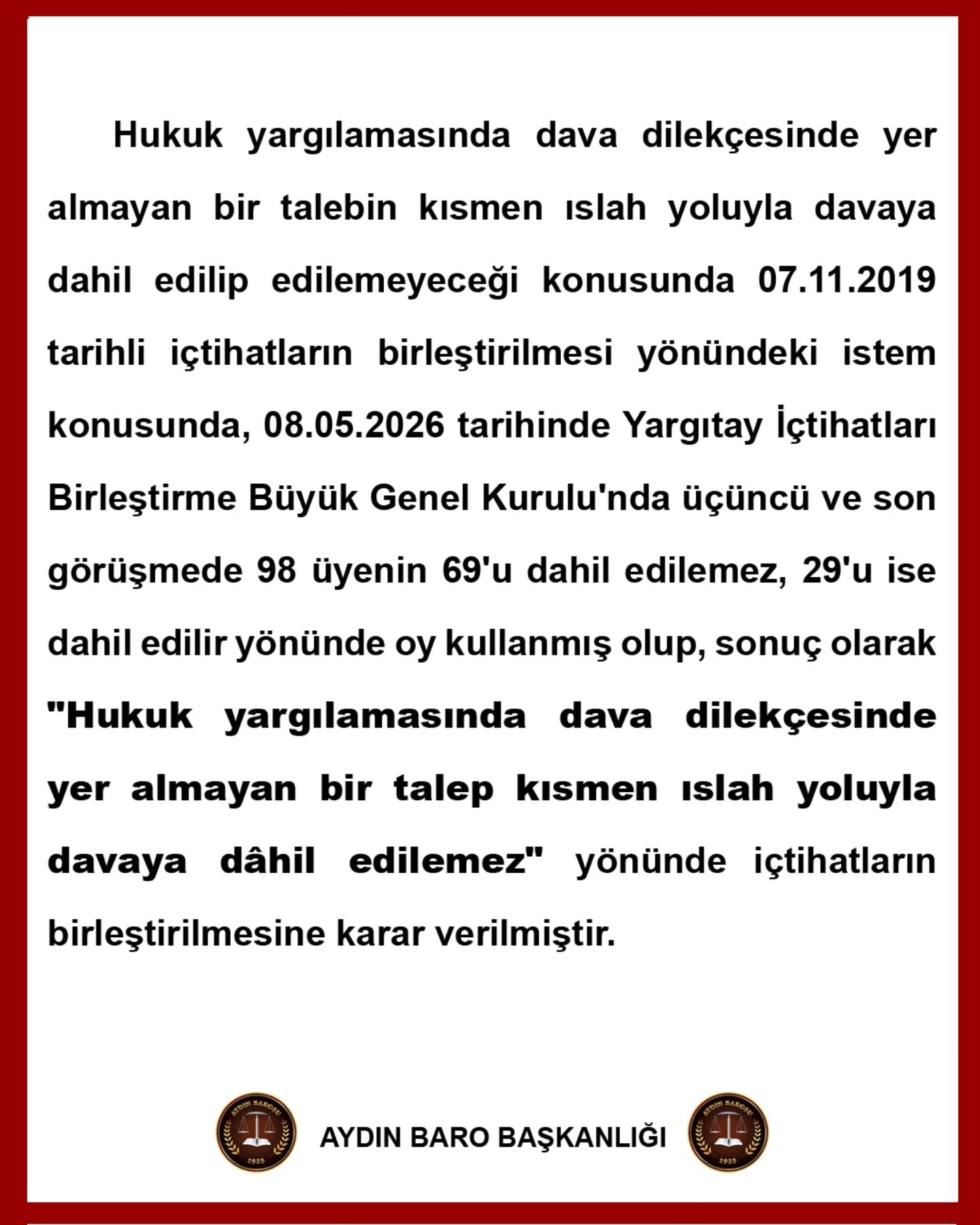 09.05.2026 Tarihli PaylaŞım