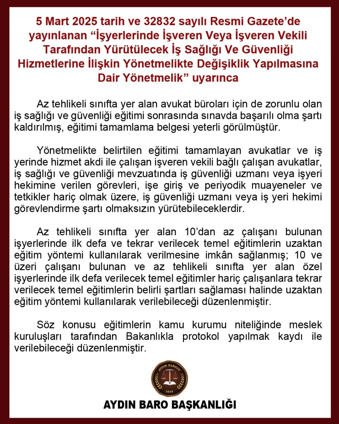 10.03.2025 Tarihli PaylaŞım