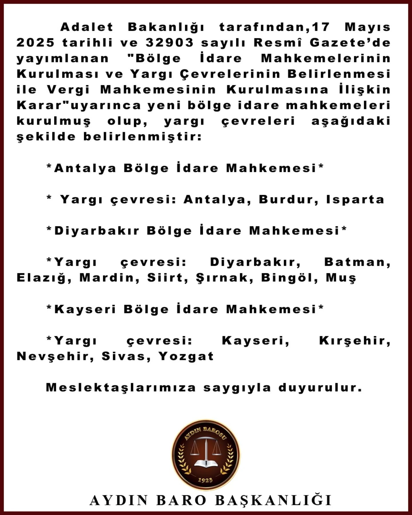 17.05.2025 Tarihli PaylaŞım