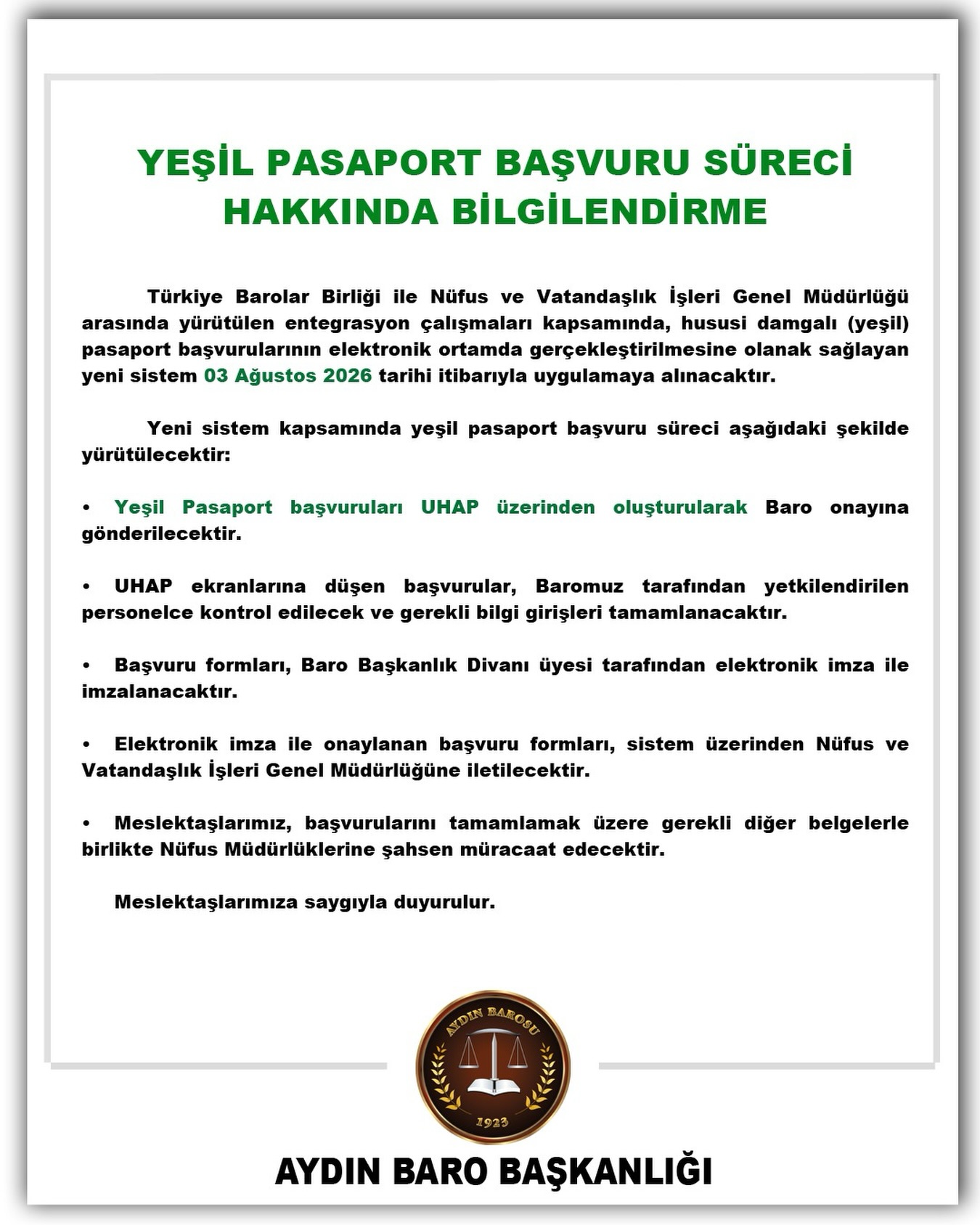 29.07.2026 Tarihli PaylaŞım