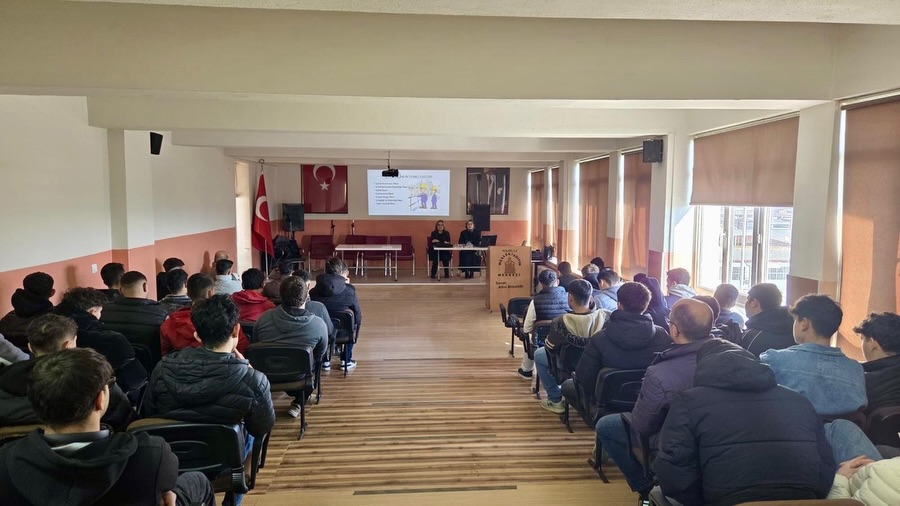 NAZİLLİ MESLEKİ EĞİTİM MERKEZİ MÜDÜRLÜĞÜ ARACILIĞIYLA ÖĞRENCİLERE YÖNELİK “İŞÇİ