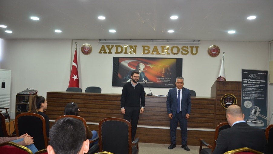 AYDIN BAROSU GENÇ AVUKATLAR MECLİSİ İLE BİRLİKTE BAROMUZ STAJ EĞİTİM VE SEMİNER