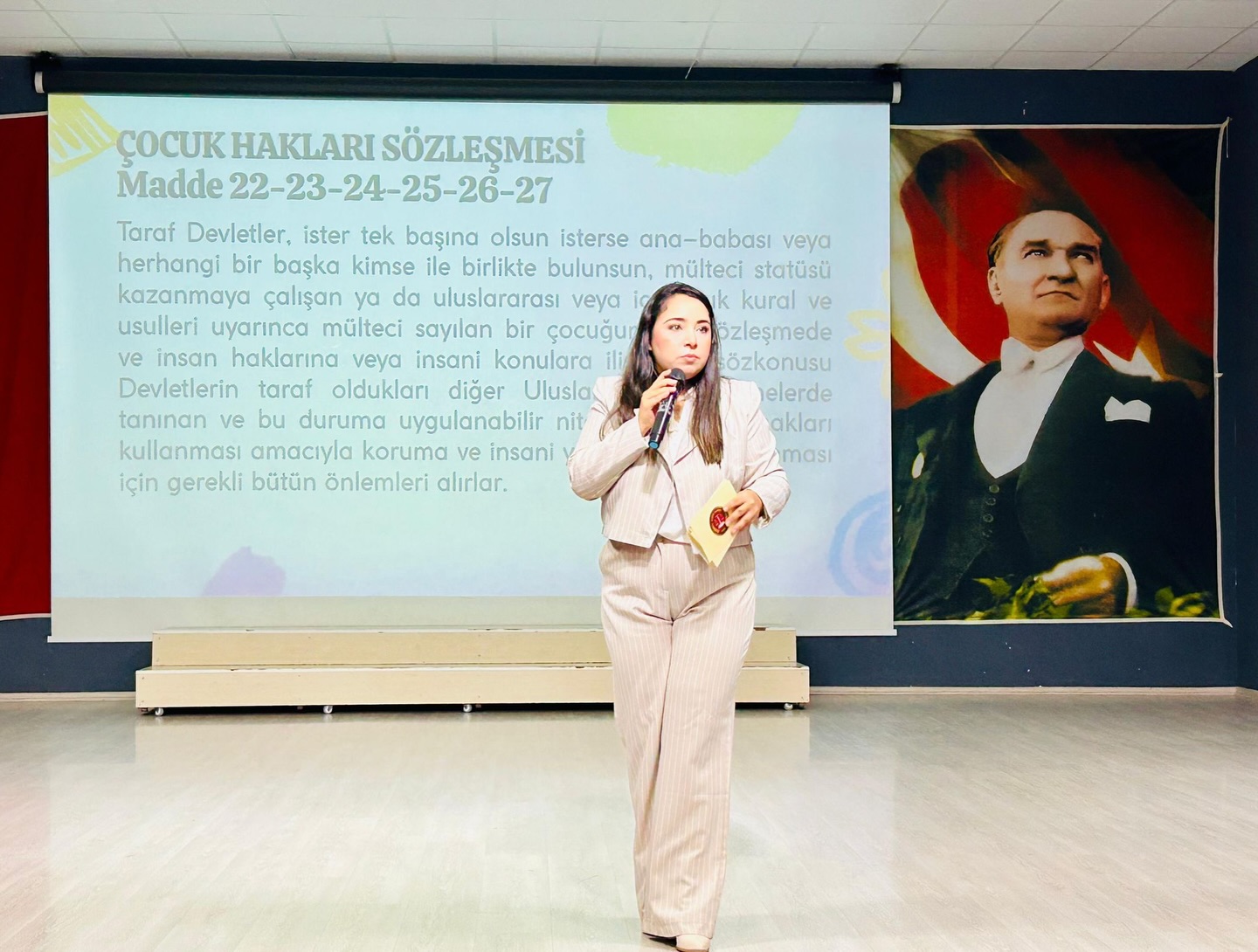 Özel Aydın Bil Koleji’nin ev sahipliğinde ‘20 Kasım Dünya Çocuk Hakları Günü’