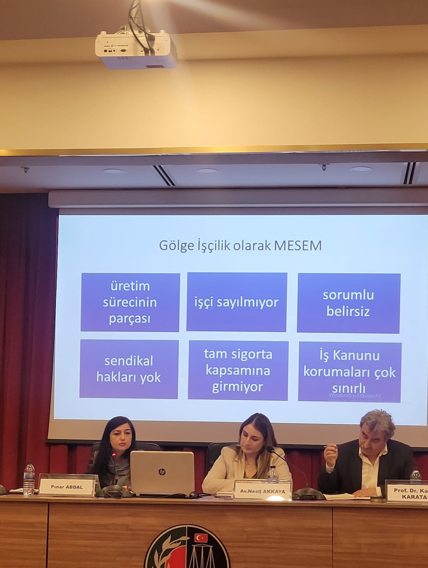 14 Mart 2026 tarihinde Ankara Barosu ev sahipliğinde