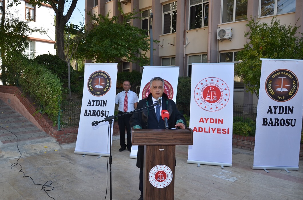 ADLİ YIL AÇILIŞ TÖRENİ BUGÜN BARO BAŞKANIMIZ, CUMHURİYET BAŞSAVCISI, ADLİ YARGI