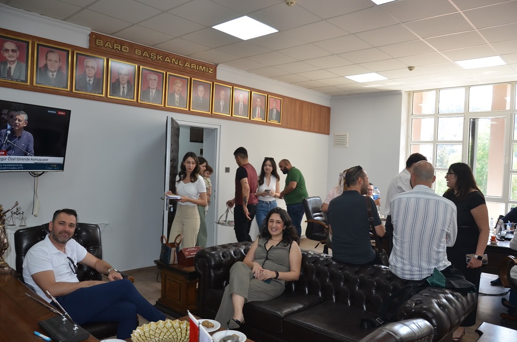 GELENEKSEL BAYRAMLAŞMAMIZ MESLEKTAŞLARIMIZIN DA KATILIMI İLE BUGÜN AYDIN BAROSU
