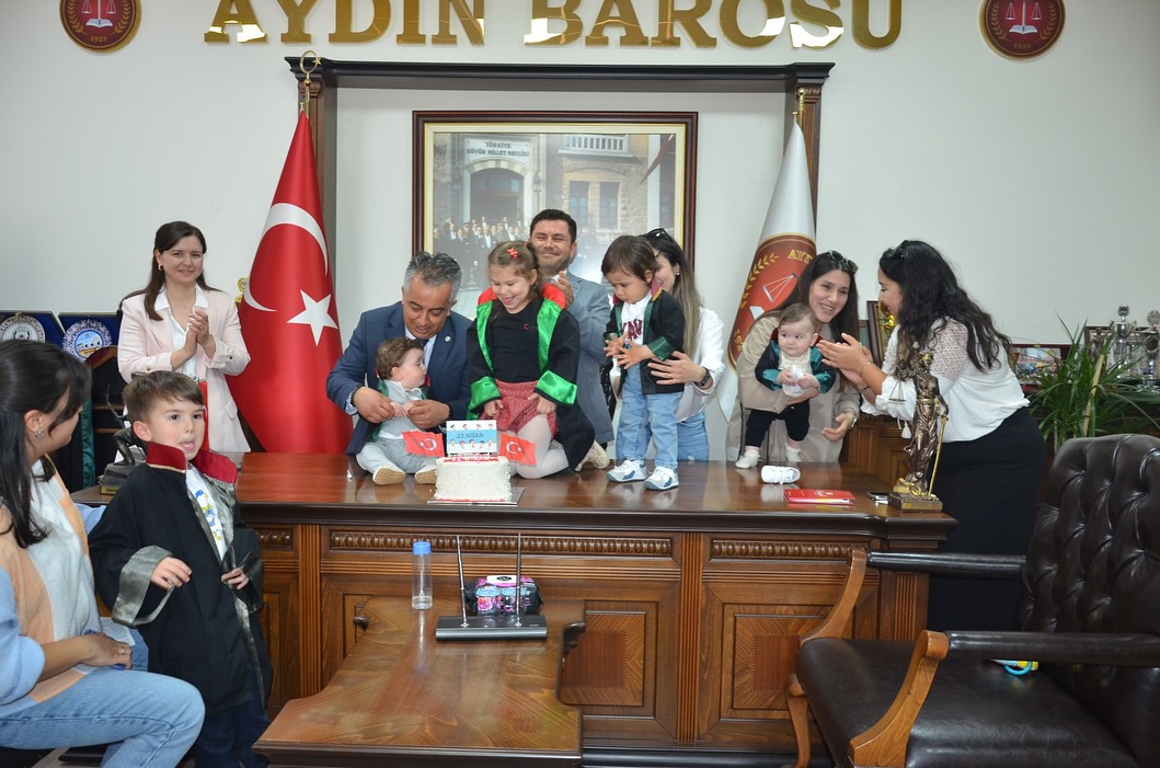23 NİSAN ULUSAL EGEMENLİK VE ÇOCUK BAYRAMINI BAROMUZ ÇOCUK HAKLARI KOMİSYONUMUZ VE