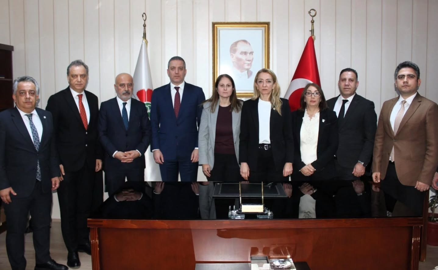 Baro Başkanımız Av.Utku Devrim Barış Arslan,Türkiye Barolar Birliği Başkanı Av.Erinç