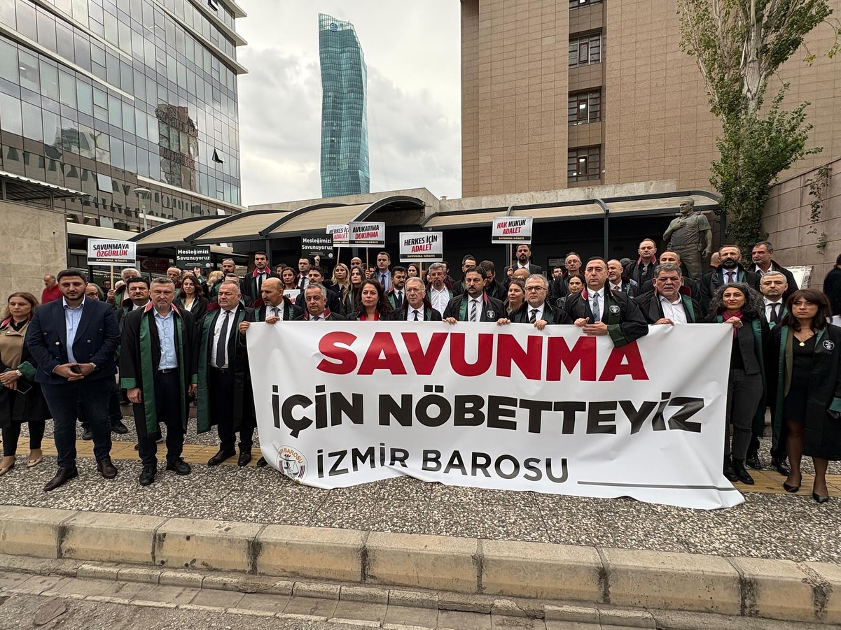 Baro Başkanımız Av. Utku Devrim Barış ARSLAN, Başkan Yardımcımız Av. Ayşe ÖĞÜNÇLÜ,