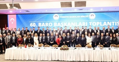 29 Kasım 2025 tarihinde Ankarada Türkiye Barolar Birliği’nde gerçekleştirilen ve