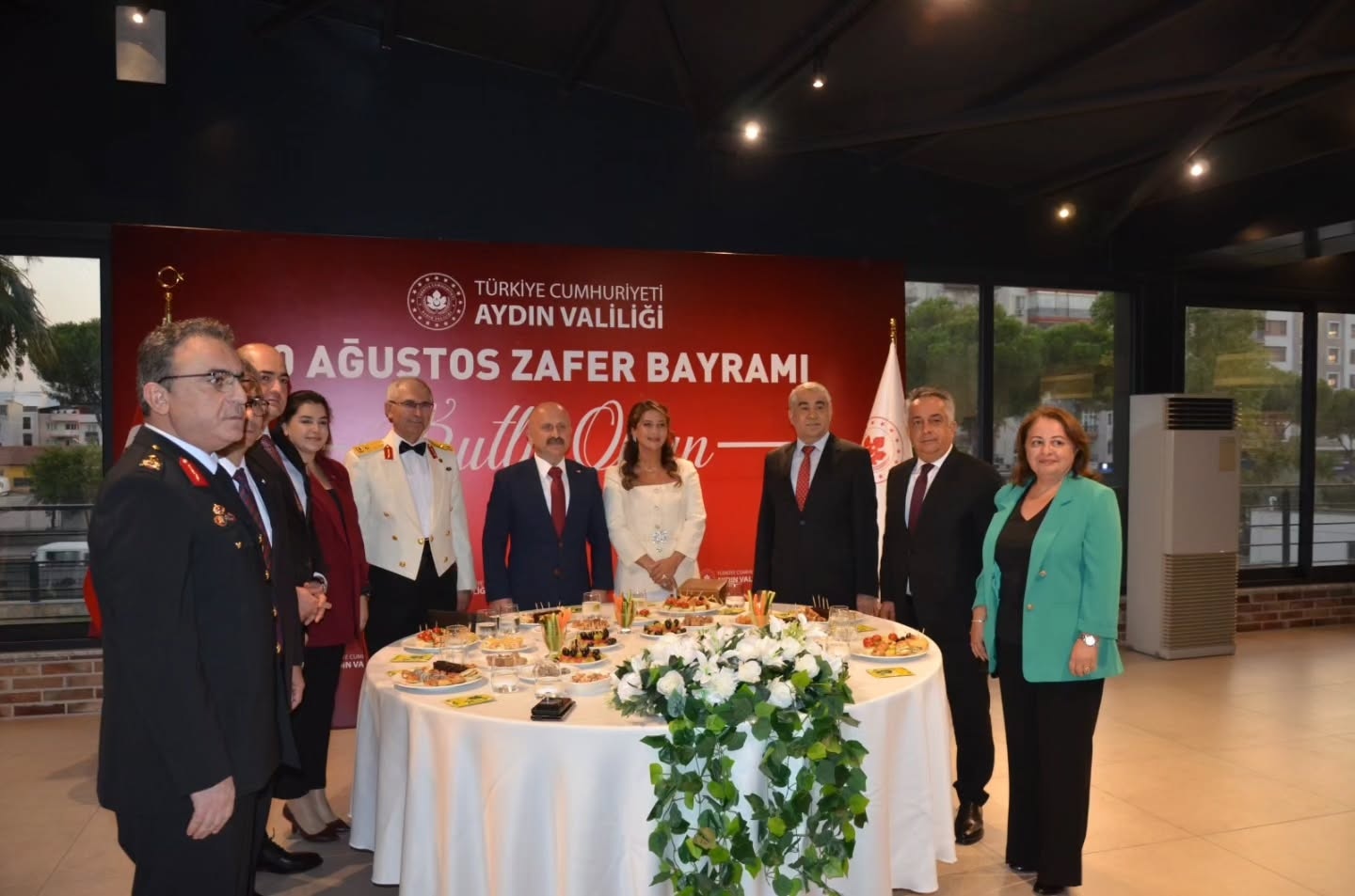 Aydın Valisi Sayın Dr Osman VAROL ve eşinin ev sahipliğinde bugün gerçekleştirilen