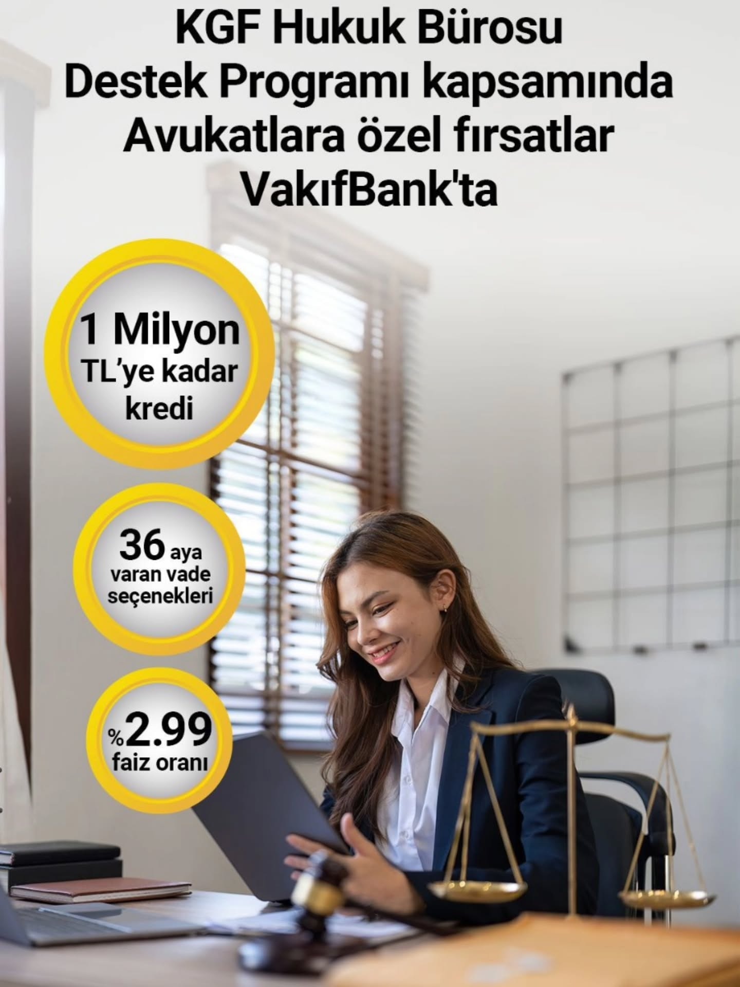 Türkiye Barolar Birliği ve Vakıfbank arasında yapılan anlaşma gereği_ KGF Hukuk